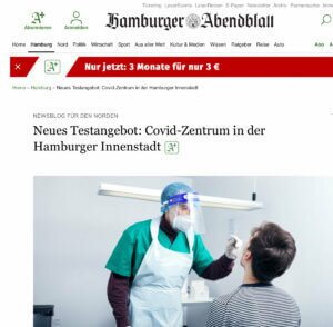 Hamburg Abendblatt Corona Test